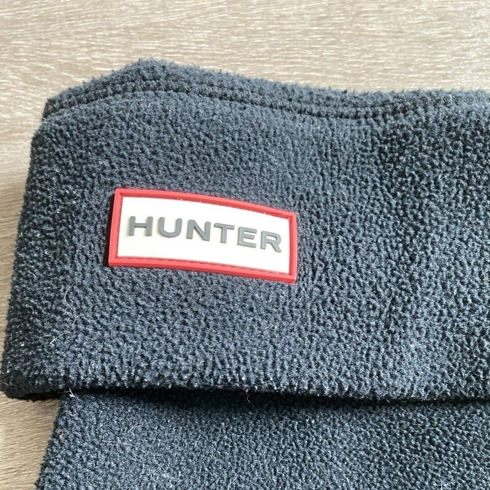 Hunter Boot Blackone Fleece Boot Socks Women's Size 8-10 Cozy Warm 1337 - Picture 2 of 5